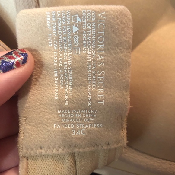 NWOT Strapless Bra - Picture 3 of 3